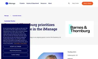 Preview of the Barnes & Thornburg Case Study