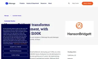 Preview of the Hanson Bridgett Case Study