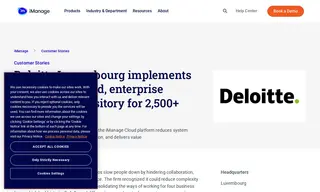 Preview of the Deloitte Luxembourg Case Study