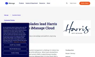 Preview of the Harris Advokatfirma Case Study