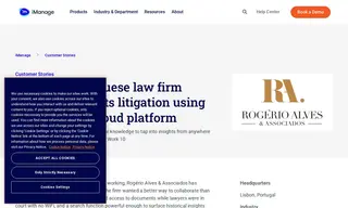 Preview of the Rogério Alves & Associados Case Study