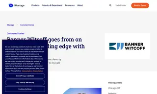 Preview of the Banner Witcoff Case Study