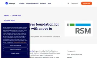 Preview of the RSM Australia Case Study