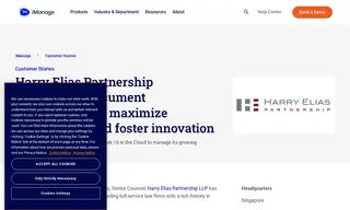 Preview of the Harry Elias Partnership Case Study
