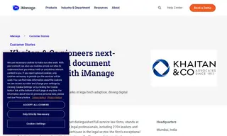 Preview of the Khaitan & Co Case Study