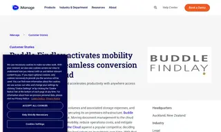 Preview of the Buddle Findlay Case Study