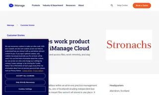 Preview of the Stronachs LLP Case Study