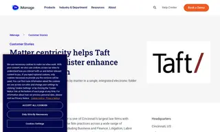 Preview of the Taft Stettinius & Hollister Case Study