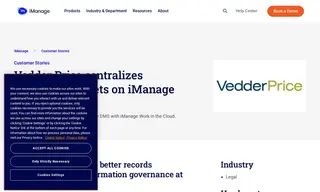 Preview of the Vedder Price Case Study
