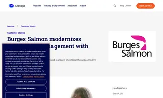 Preview of the Burges Salmon Case Study
