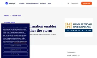 Preview of the Hand Arendall Harrison Sale Case Study