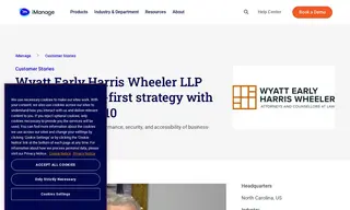 Preview of the Wyatt Early Harris Wheeler LLP Case Study
