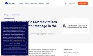 Preview of the Tanenbaum Keale LLP Case Study