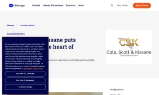 Preview of the Cole, Scott & Kissane Case Study