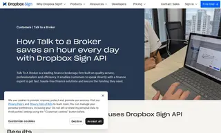 Preview of the Talk to a Broker Case Study