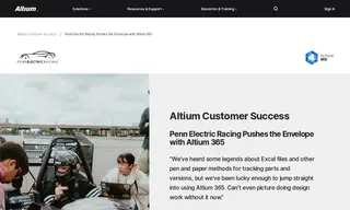 Preview of the Penn Electric Racing Case Study