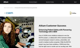 Preview of the Centre Suisse d’Electronique Et De Microtechnique (csem) Case Study