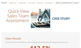 Preview of the Mid-size Multinational Manufacturer of Sensory Equipment Case Study