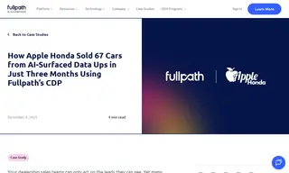 Preview of the Apple Honda Case Study