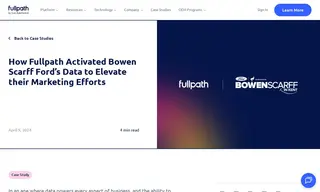 Preview of the Bowen Scarff Ford Case Study