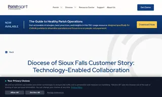 Preview of the Diocese of Sioux Falls Case Study