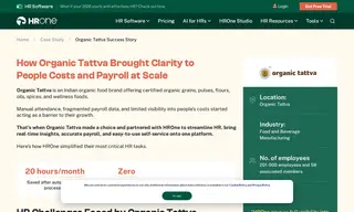Preview of the Organic Tattva Case Study