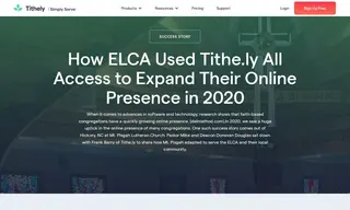 Preview of the Evangelical Lutheran Church in America (ELCA) Case Study