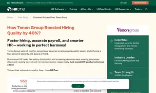 Preview of the Tenon Group Case Study