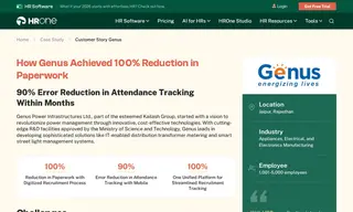 Preview of the Genus Power Infrastructures Ltd Case Study