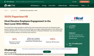 Preview of the Hical Technologies Pvt. Ltd Case Study