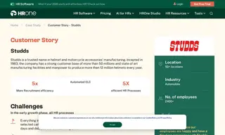 Preview of the Studds Accessories Ltd Case Study