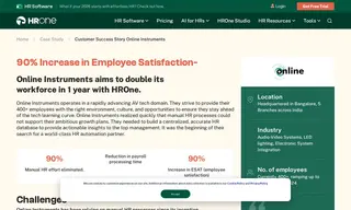 Preview of the Online Instruments Case Study