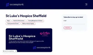 Preview of the St Luke's Hospice Sheffield Case Study