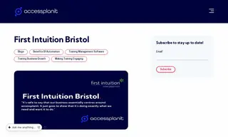 Preview of the First Intuition Case Study