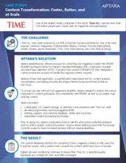 Preview of the Time Inc. Case Study