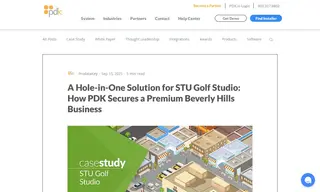Preview of the STU Golf Studio Case Study