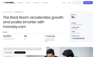Preview of the The Back Room Case Study
