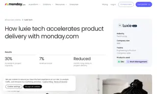 Preview of the Luxie Tech Case Study
