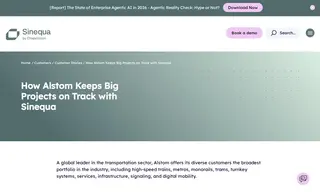 Preview of the Alstom Case Study