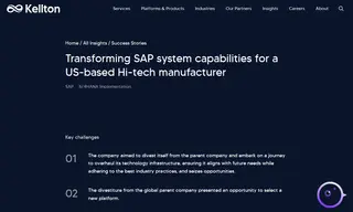 Preview of the Momentive Technologies Case Study