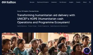 Preview of the UNICEF Case Study