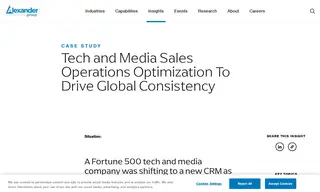 Preview of the Fortune 500 Tech and Media Company Case Study