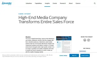 Preview of the High-End Media Company Case Study