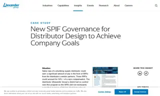 Preview of the Alexander Group’s Client Case Study
