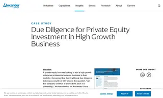 Preview of the Private Equity Firm Case Study