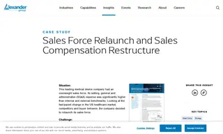 Preview of the Leading Medical Device Company Case Study
