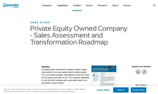 Preview of the Private Equity Owned Tech Company Case Study