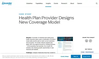 Preview of the Health Plan Provider Designs New Coverage Model Case Study