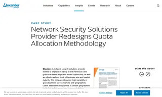 Preview of the Network Security Solutions Provider Case Study