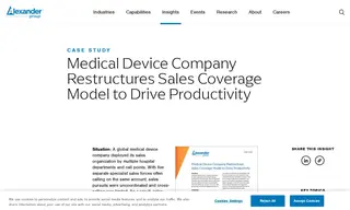 Preview of the Global Medical Device Company Case Study